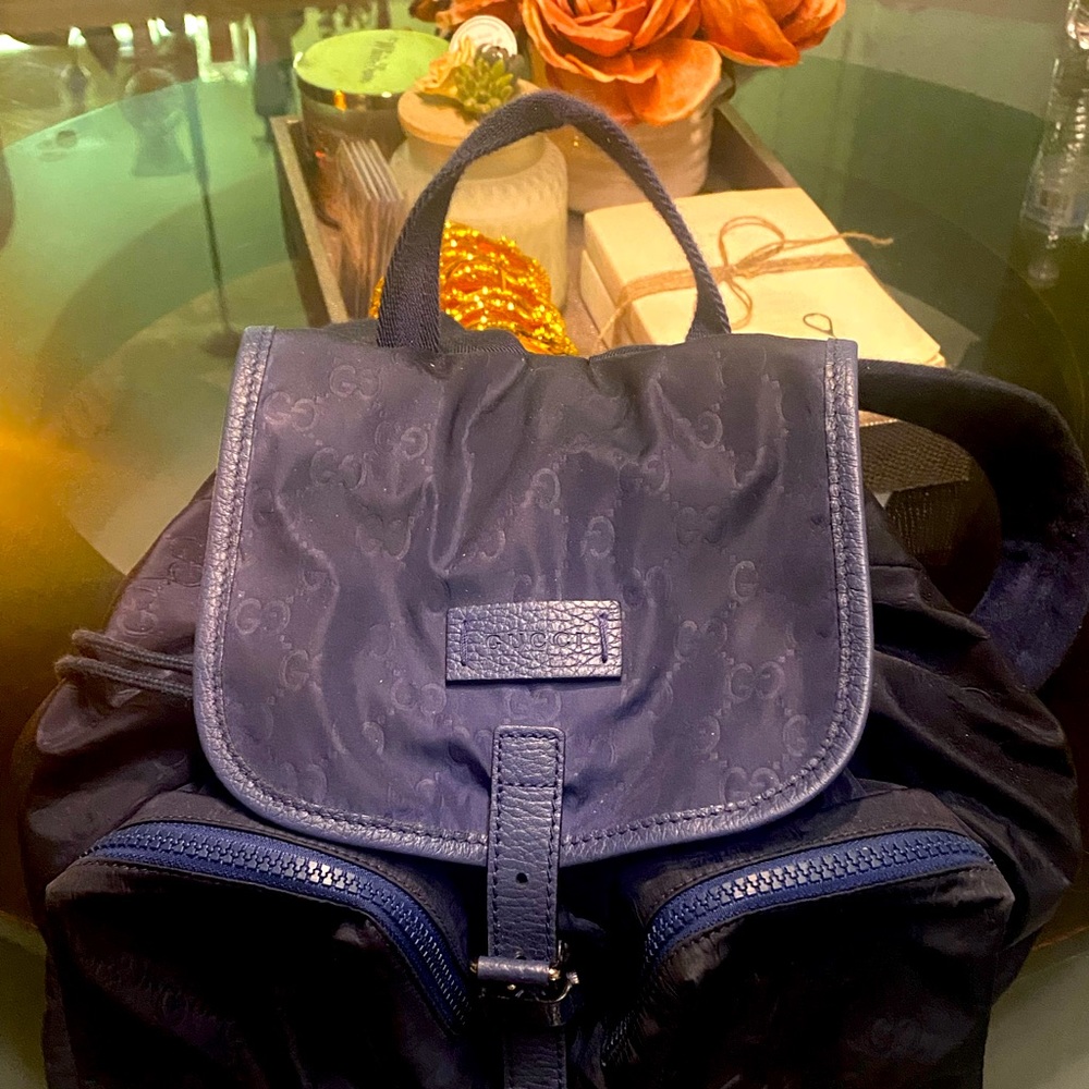 Gucci nylon rucksack